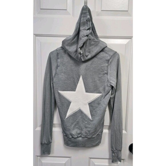 Sundry Zip Hoodie Star Green Women's 1 - Picture 1 of 4